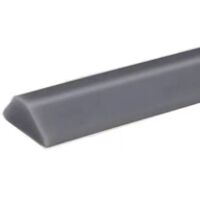 Ruban imperméable en silicone, barrière d'eau, seuil de douche barrière d'eau, barrière anti - inondation, adhésif imperméable, barrière acoustique 10cm, gris