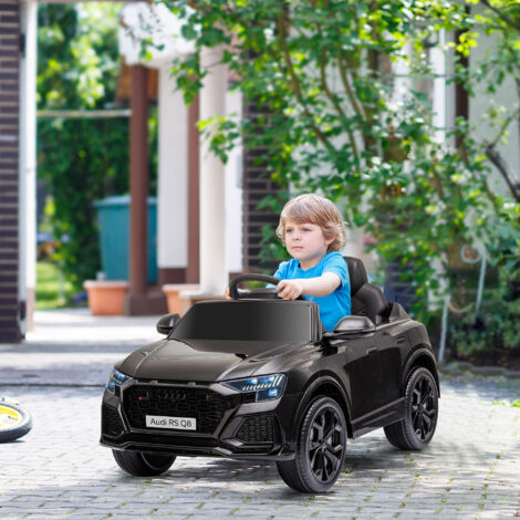 Voiture Électrique Enfant Audi Rs Q8 - 2 Moteurs - Télécommande - Effets Sonores, Lumineux Rose - Véhicule électrique enfant