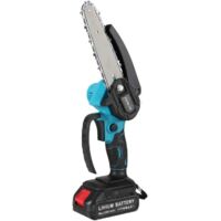 Tronçonneuse à batterie 36V, Mini Tronçonneuse sans fil 6 pouces, Élagueuse Batterie 21500mAh, Tronçonneuse Élagueuse Électrique (MINI Tronçonneuse sans fil)