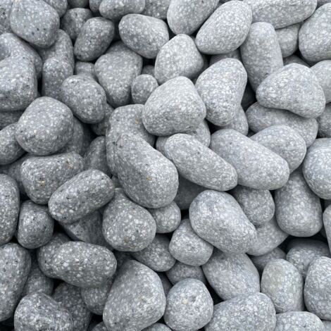 Canto rodado Gris Perla Recycla / Saco 20 kg. / 10-50 mm