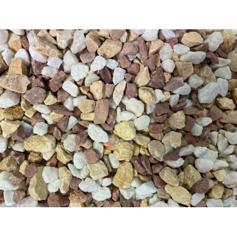Grava Mixcolor Tudela / Saco 20 kg. / 6-12 mm (1/3)