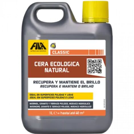 Cera Ecológica Natural Fila CLASSIC - Brillo y Protección para Pavimentos / 1 L / Cera