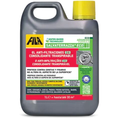 Salvaterraza® Eco - Protector Transparente para Terrazas / Caja 4 un 5 L / Hidrófugo