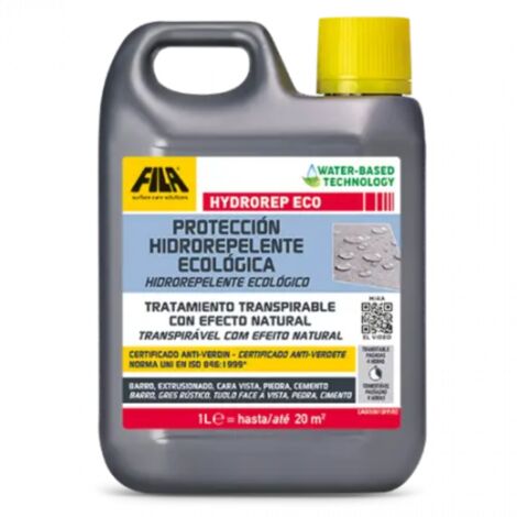 Hydrorep Eco - Proteccion Hidrorepelente Ecológica / Caja 12 un 1 L / Hidrófugo