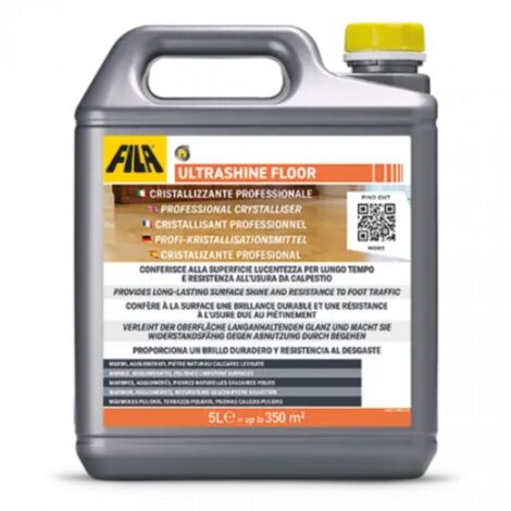 Ultrashine Floor: Cristalizante Profesional para Superficies / 5 L / Cera