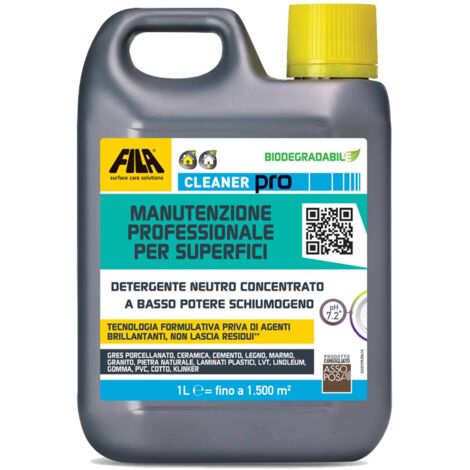FILA 60510005SPP CLEANER PRO Detergente Neutro 5 litros - ref: 60510005SPP