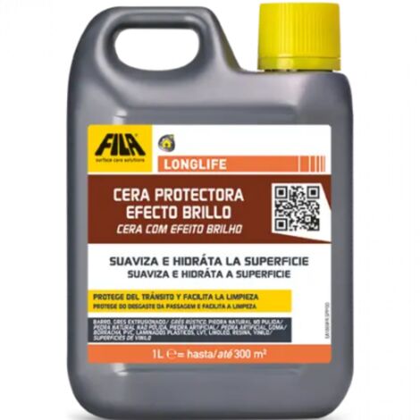 Cera Protectora Longlife - Efecto Brillo para Pavimentos / Caja 12 un 1 L / Cera