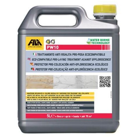 FILA 75100005ISP PW10 Protector Pre-colocación Anti-eflorescencias Ecológico 5 Litros - ref: 75100005ISP