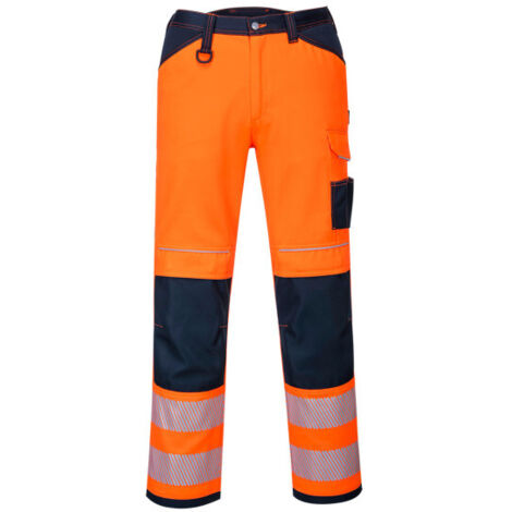 Pantalones de Trabajo de Alta Visibilidad PW3 / Nar. Mar. Bajos / 33