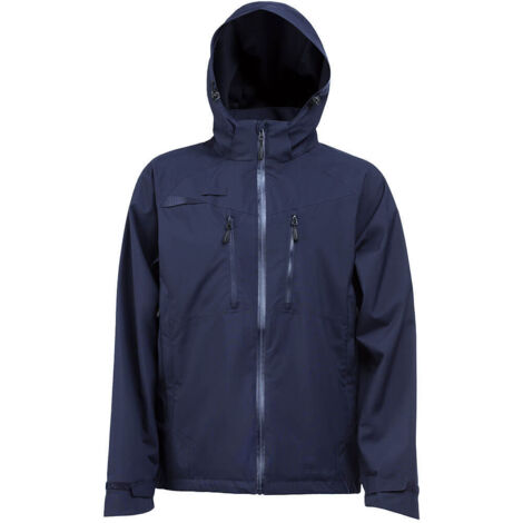 Chaqueta DX4 Shell impermeable transpirabilidad máxima DX463 XL Todo negro (1/4)