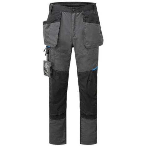 Pantalón de trabajo WX3 con 2 bolsillos - Corte Slim Gris Metal 4XL - FR(58) - UK(48) (1/2)