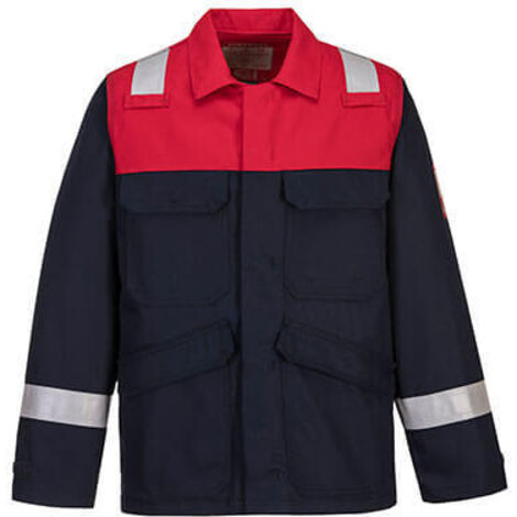 Chaqueta Bizflame Plus: Seguridad y Comodidad / Azul marino / S (1/2)