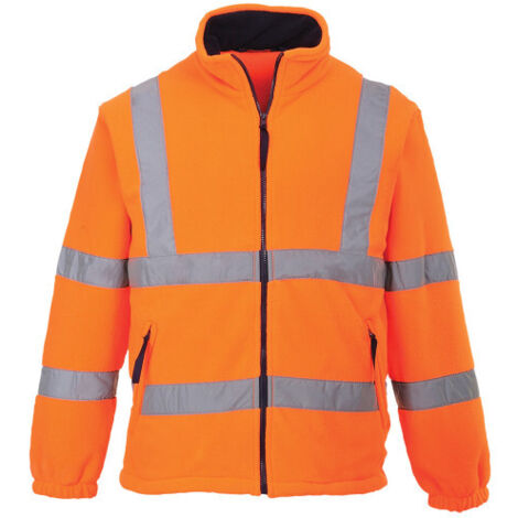 Polar de alta visibilidad con forro de malla Naranja 4XL