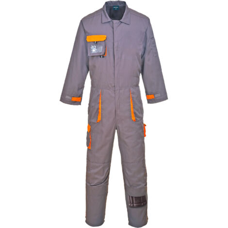 Buzo bicolor Portwest Texo Contrast / Negro / L