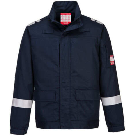 Chaqueta Ligera Bizflame Plus - Comodidad y Estilo en el Trabajo / Azul marino / XXXL (1/2)