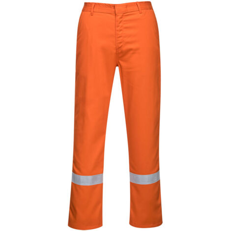 Pantalón Bizweld Iona: Protección y Comodidad para Soldadores / Naranja / XXL (1/2)