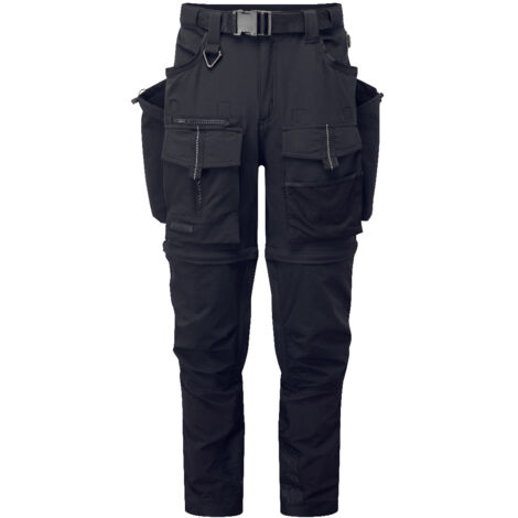 Pantalón modular definitivo 3 en 1 Negro/amarillo XS - FR(36) - UK(28) (1/2)
