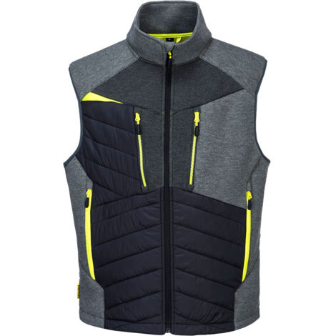 Chaleco Acolchado DX4 Hybrid Baffle - Comodidad y Estilo / Gris metálico / XS (1/2)