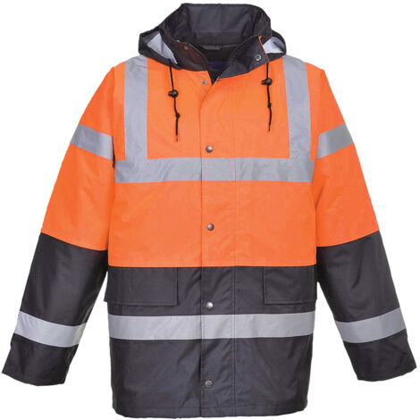 Chaqueta Hi-Vis Contrast Winter Traffic - Seguridad y Comodidad / Naranja / XL