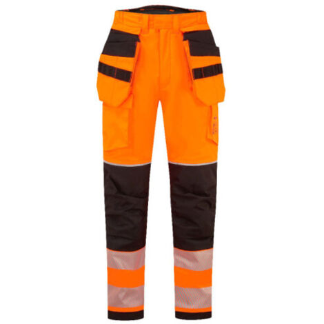 Pantalón de Invierno PW3 FR Modaflame Rain+ Hi-Vis / Naranja Negro / S (1/2)