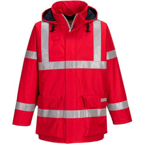 Parka FR antiestática Bizflame Rojo XL