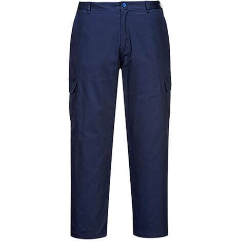 Pantalón antiestático ESD Azul marino S (1/2)