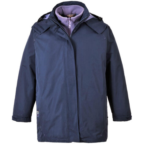 Parka Elgin 3 en 1 para Mujeres Azul Marino XS