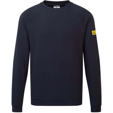 Sudadera Antiestática ESD - Protección y Comodidad / Rojo intenso / M (1/5)