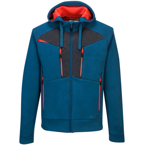 Sudadera con Capucha y Cremallera DX4 - Ligereza y Comodidad / Marino oscuro / M