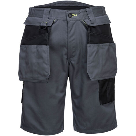 Bermuda PW3 Work Gris Zoom/Negro 2XL - FR(54) - UK(42)