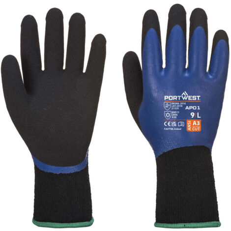 Guante Thermo Pro - Protección y Confort / Azul Negro / M