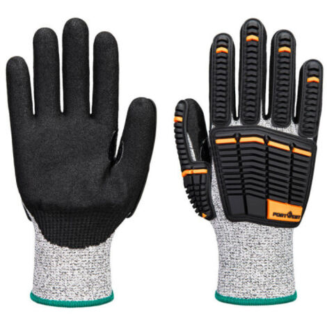 GUANTES DE PROTECCIÓN CONTRA CORTES IMPACT C13 TALLA M - REK A718G M