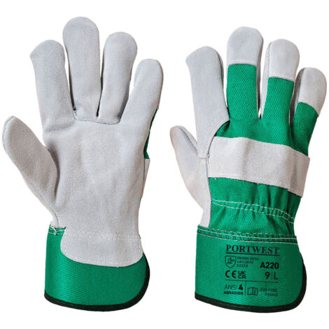 Guantes Docker Premium Verde XL - Talla 10