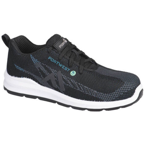 Zapato Deportivo Eco Fly Composite S1PS SR FO - Seguridad y Comodidad / Negro Azul / 40