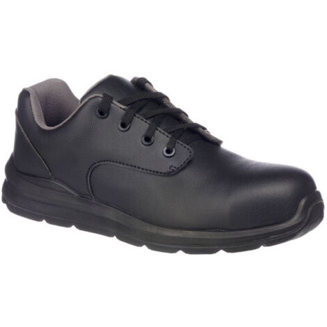 Zapato de Seguridad Portwest Compositelite ESD Laced S2 / Negro / 36