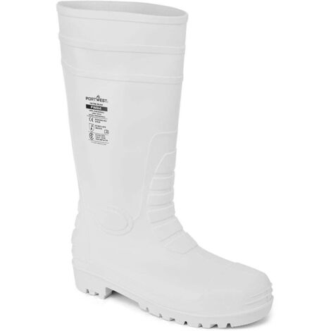 Bota para sector alimentación Wellinton Safety Food S4 PORTWEST FW84 40 Blanco