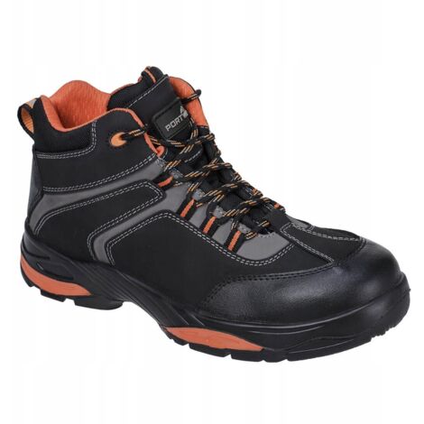Zapatos de trabajo, nobuk, puntera de composite, ligeros, PORTWEST FC60 talla 44 (1/3)