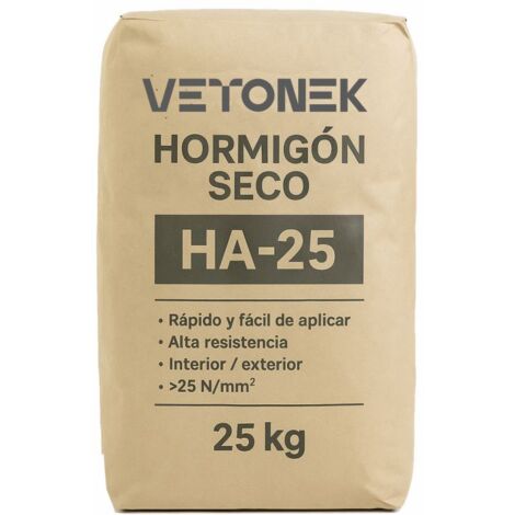 Hormigón Seco HA-25 PRO Premezcla / Palet 12 sacos de 25 kg