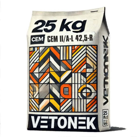 Cemento Saco / Palet 56 sacos 25 kg / Gris / CEM II/A-L 42.5 R