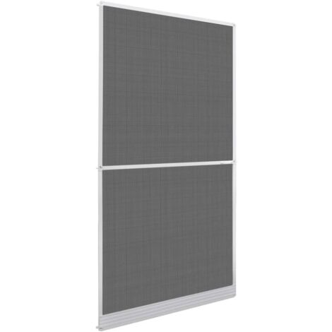 Mosquitera con bisagras para puertas blanca 120x240 cm vidaXL