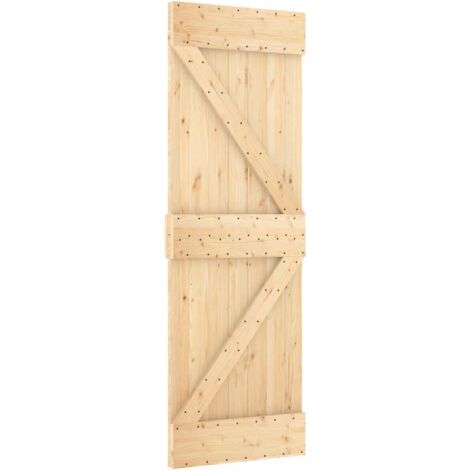 Puerta NARVIK madera maciza pino 70x210 cm vidaXL