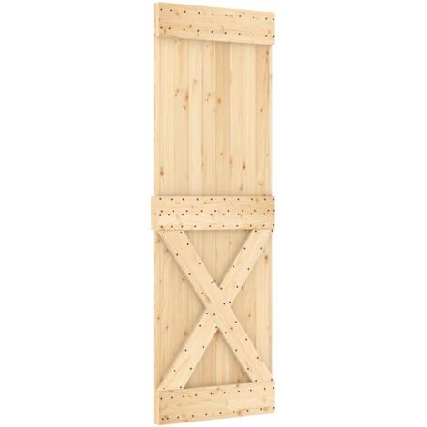 Puerta NARVIK madera maciza pino 70x210 cm vidaXL