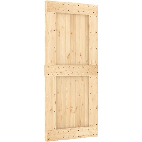 Puerta NARVIK madera maciza pino 90x210 cm vidaXL