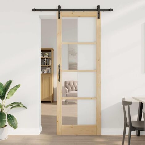 Puerta deslizante Otro ORKDAL Marrón 83 x 232 cm vidaXL (1/5)