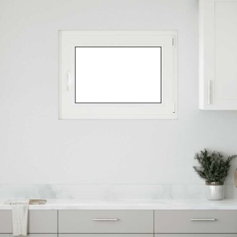 Ventana de sótano "RISOR" 90x70 cm oscilobatiente DIN derecha antracita vidaXL (1/5)