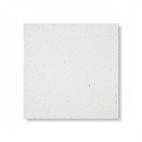 Losa de hormigón para jardín grande 75x75 cm / Palet - 5 unidades / 75x75x5 cm. / Blanco