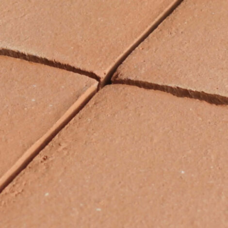 Baldosa Terracota a Mano / Palet 378 uds / 30x30x2.3 cm / Naranja