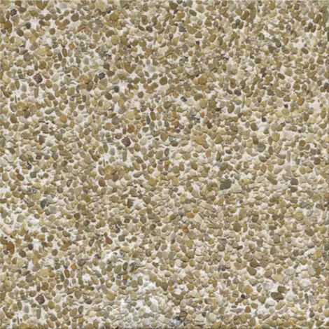 Terrazo de Canto rodado PiedraViva / Amarillo / Pack 15 un (2.40 m2) / 40x40x4 cm - Piedra fina - Fondo blanco (1/3)