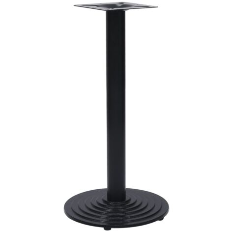 Pata de mesa de bistró negra Ø43x72 cm hierro fundido vidaXL (1/5)
