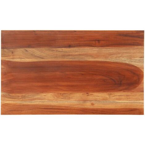 Tablero de mesa madera maciza de acacia 25-27 mm 60x100 cm vidaXL